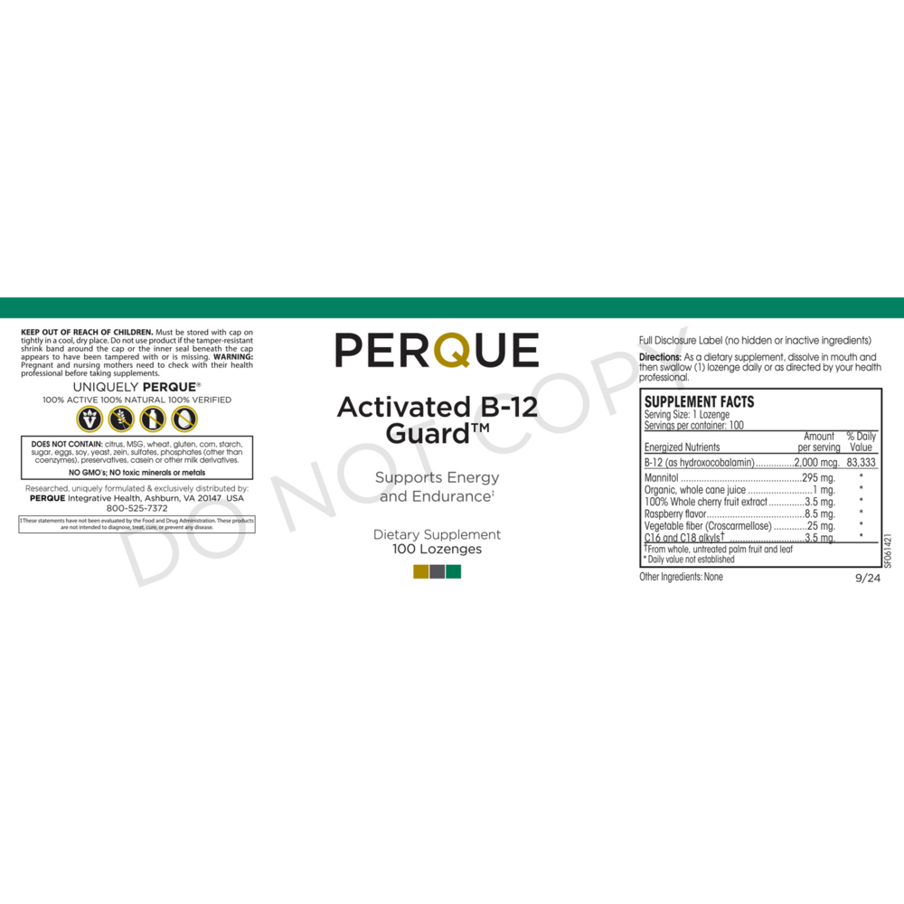 Activated B-12 Guard 2000mcg