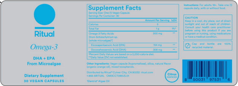 Omega-3 DHA & EPA