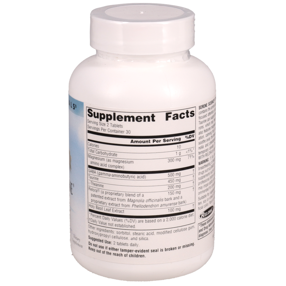 Serene Science® Theanine Serene® with Relora®