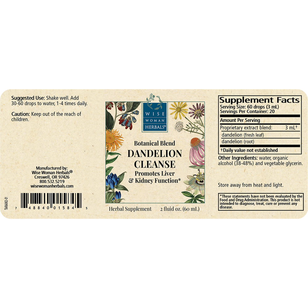 Taraxacum officinale (whole) - dandelion