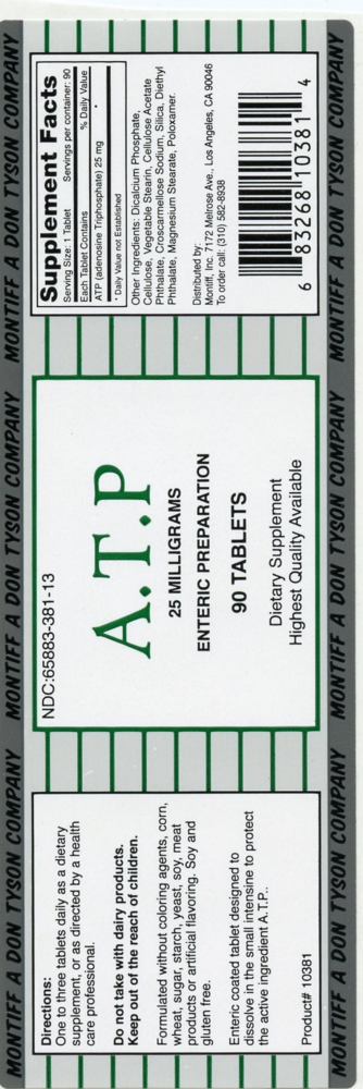 A.T.P. 25 mg (Enteric Preperation)