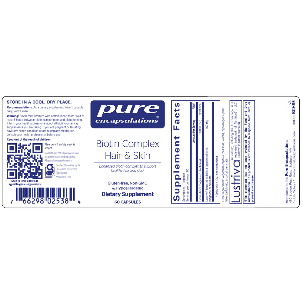 Biotin Complex Hair & Skin