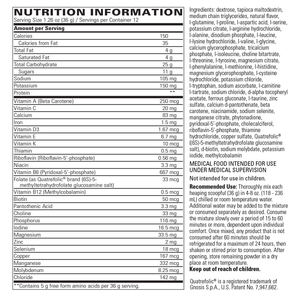Physicians Elemental Diet Powder