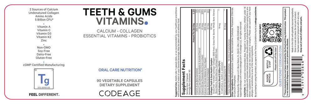Teeth & Gums Vitamins