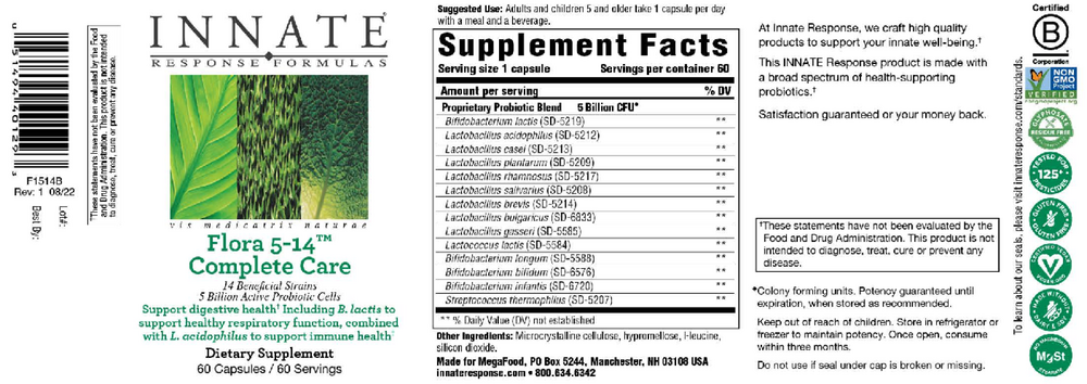 Flora 5-14™ Complete Care