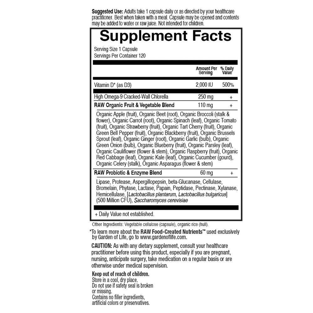 Vitamin Code RAW D3 2000IU