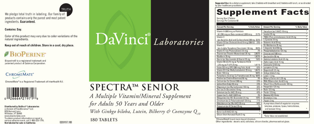Spectra Senior