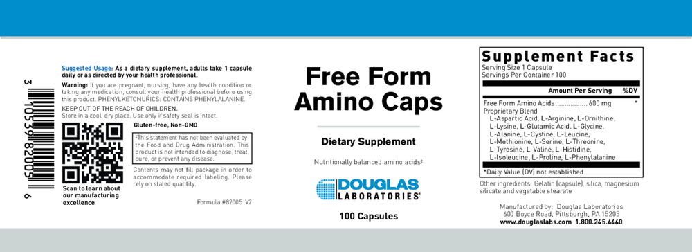 Free Form Amino Caps