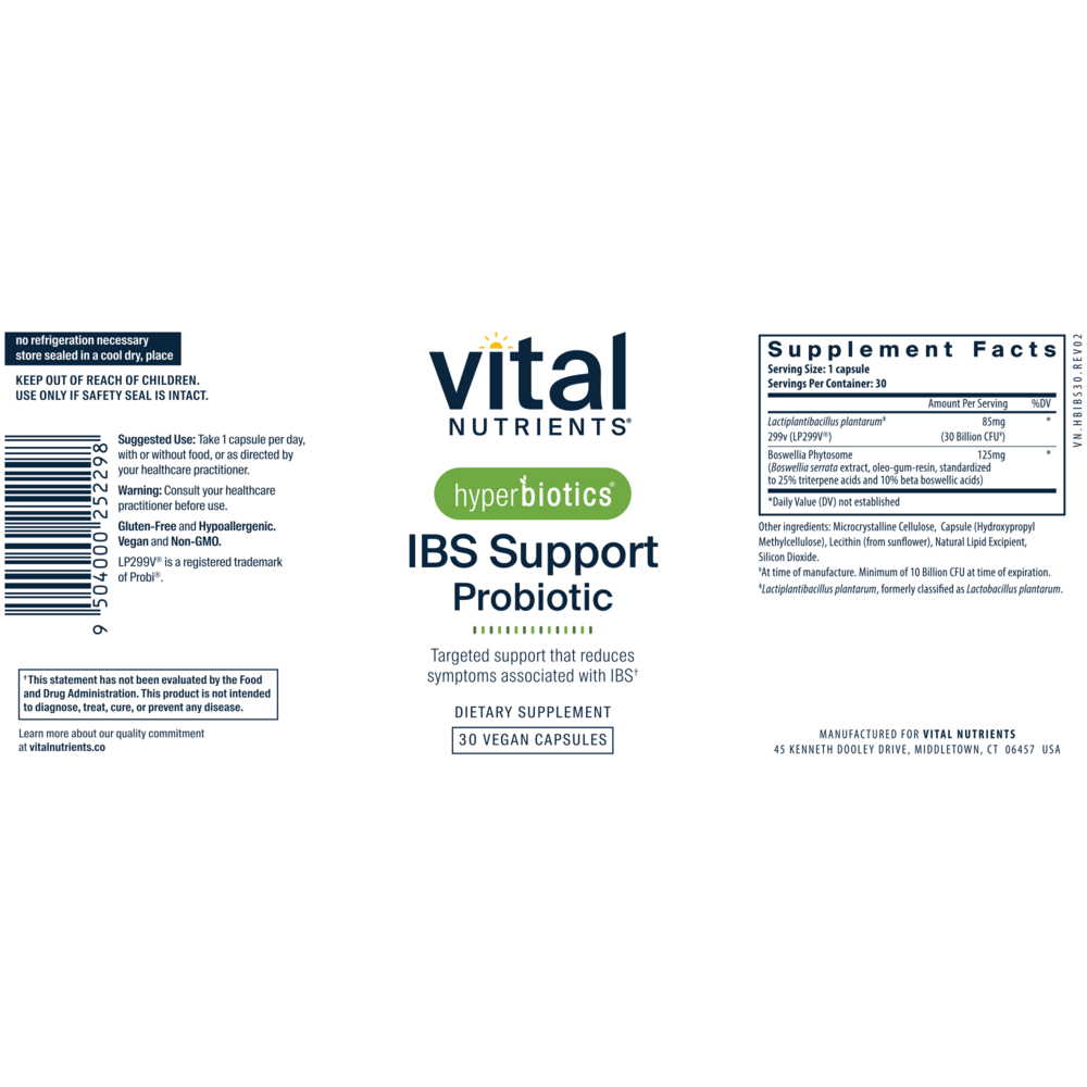 Hyperbiotics IBS Support Probiotic