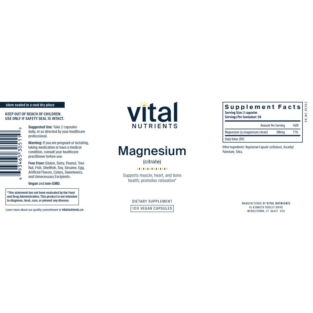 Magnesium Citrate 150mg