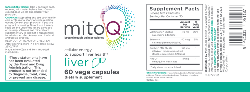 MitoQ +liver
