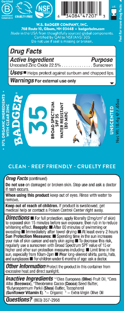 SPF 35 Active Mineral Face Stick