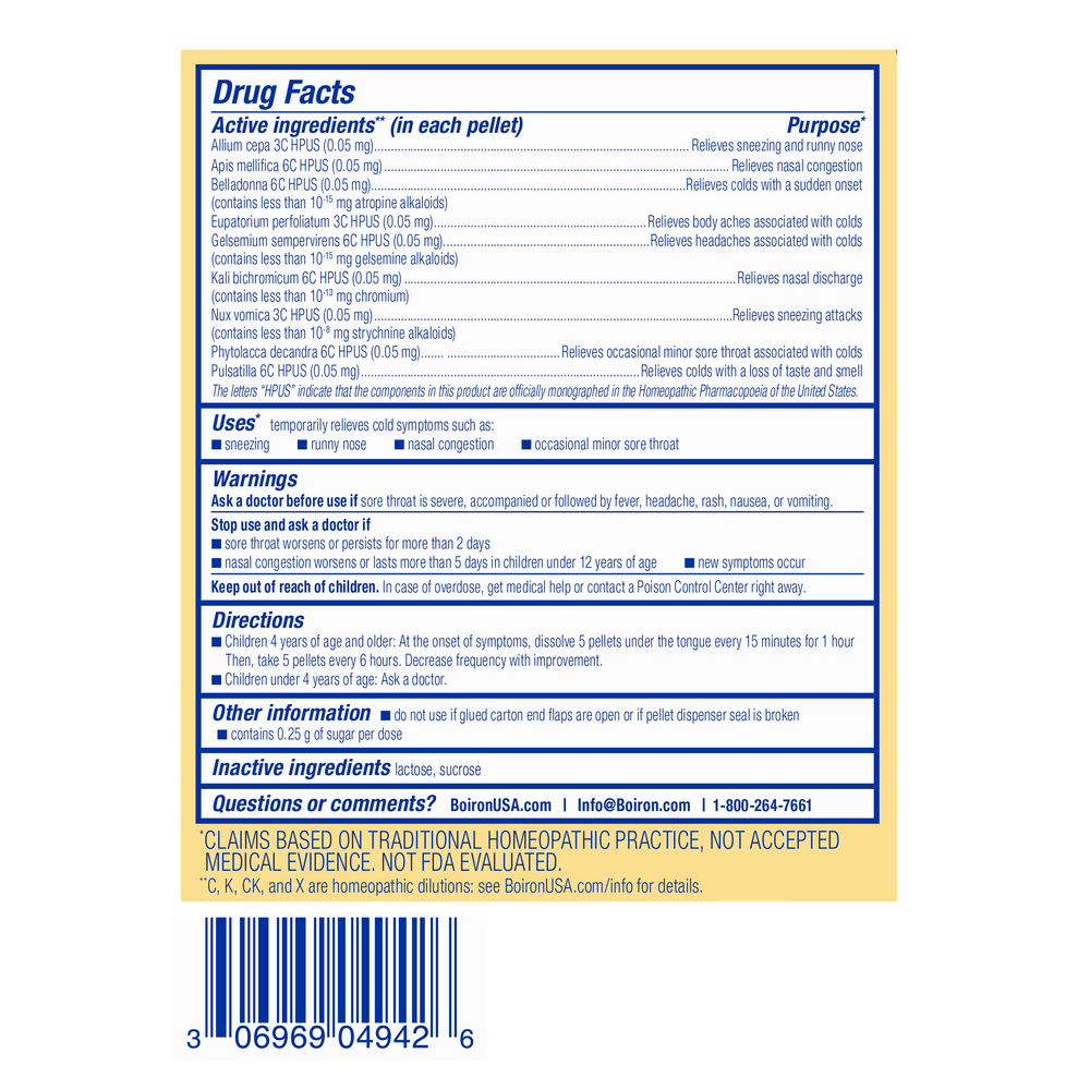 Children's Coldcalm®