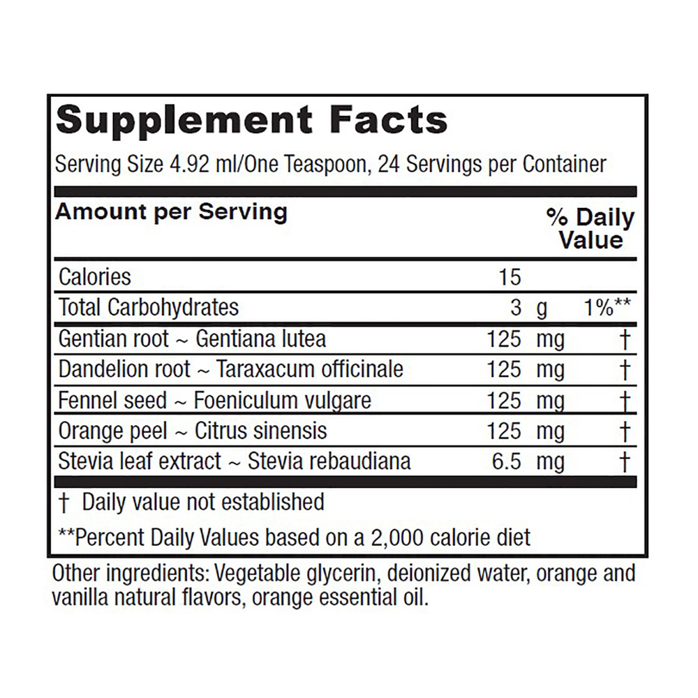 Bitters Tonic™ Vanilla Orange Digestive Support