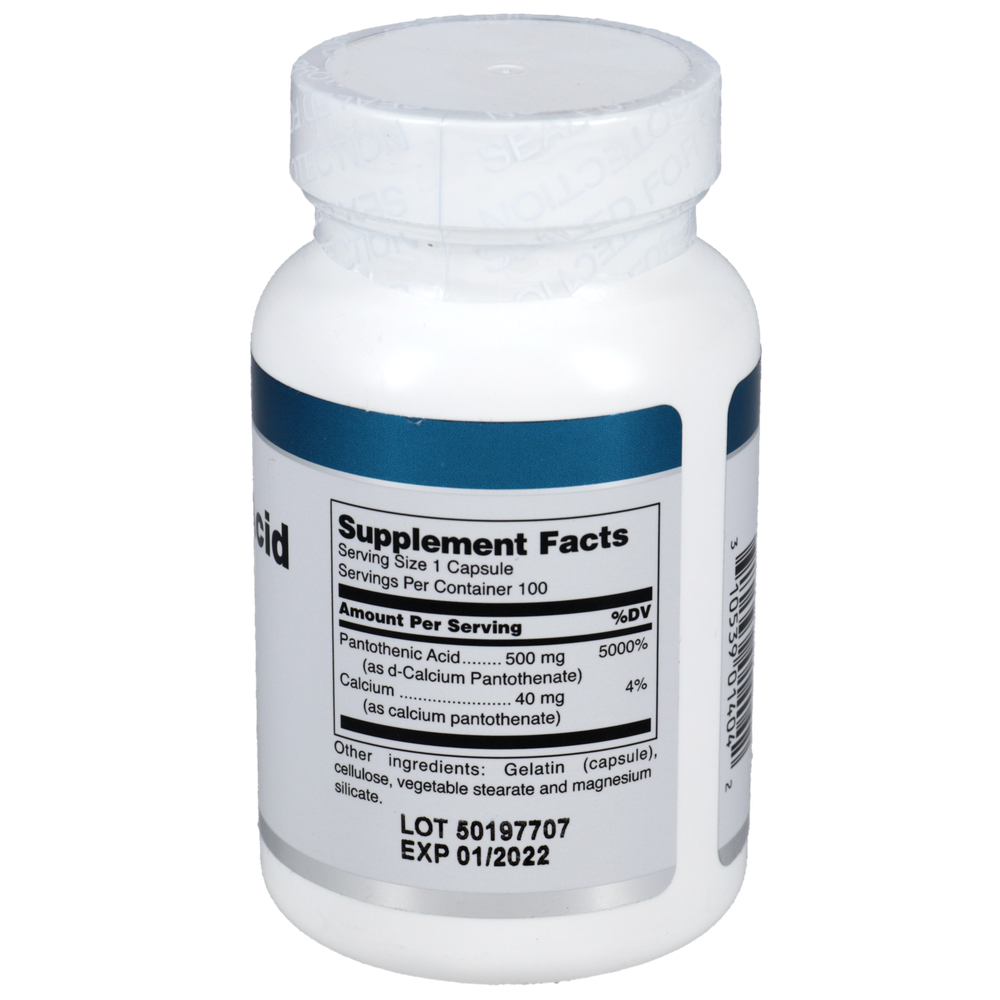 Pantothenic Acid 500mg