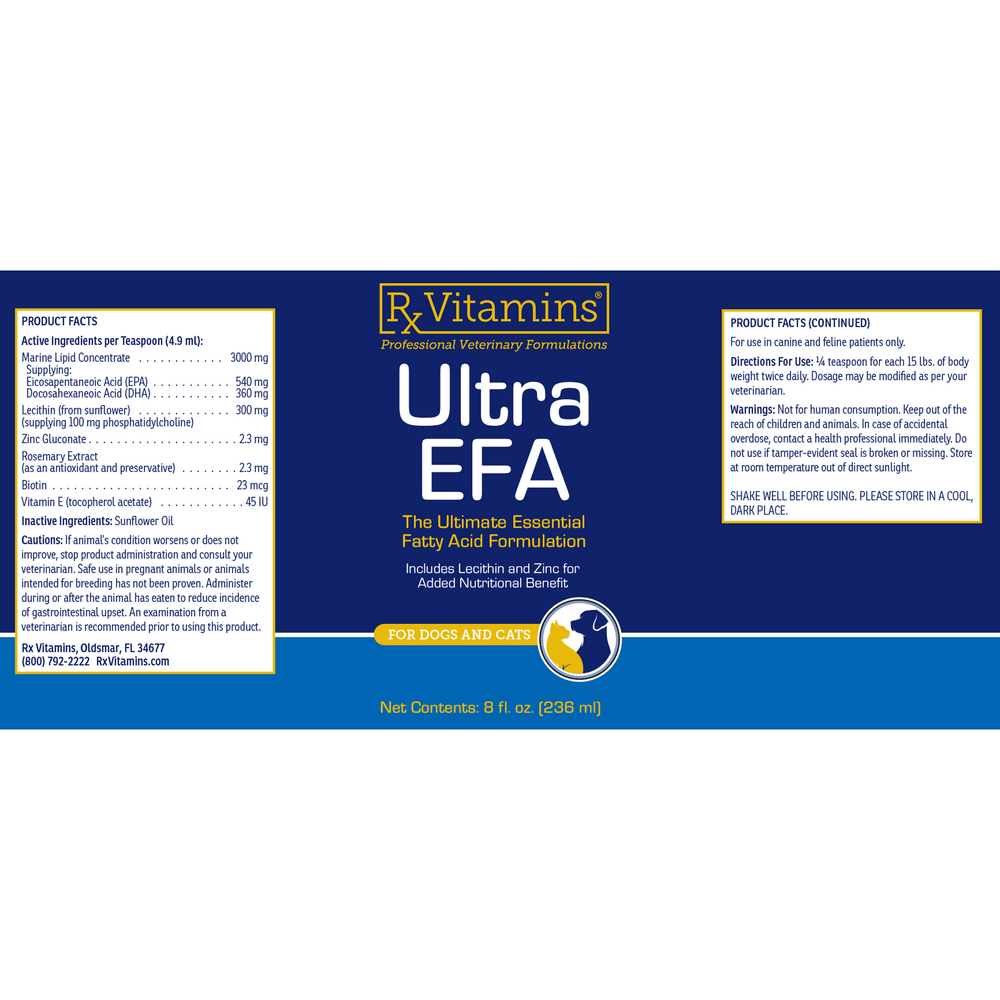 Ultra EFA for Dogs & Cats