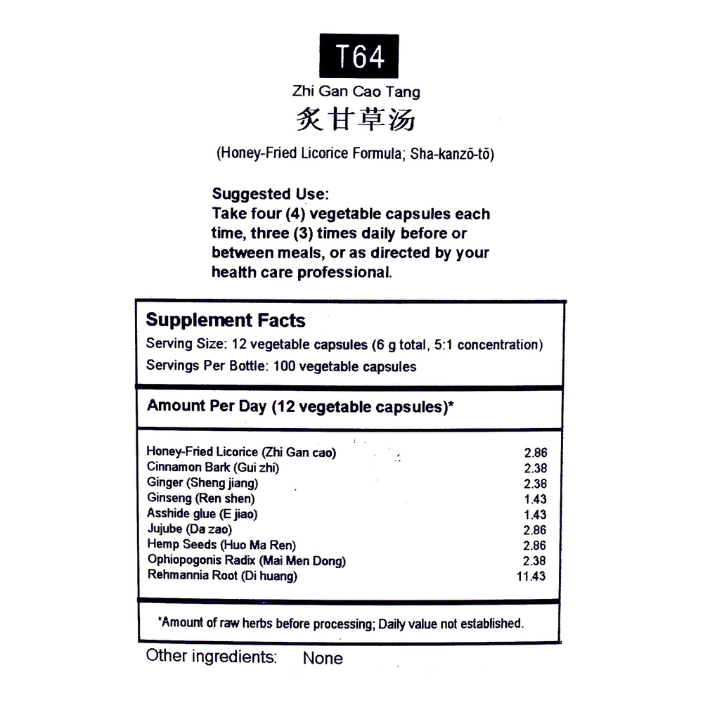Honey-Fried Licorice Formula (T64)