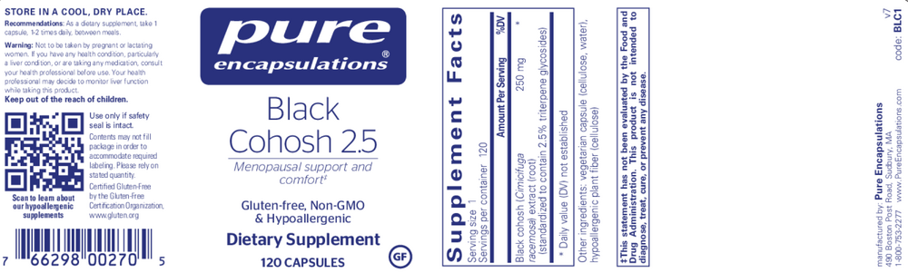 Black Cohosh 2.5