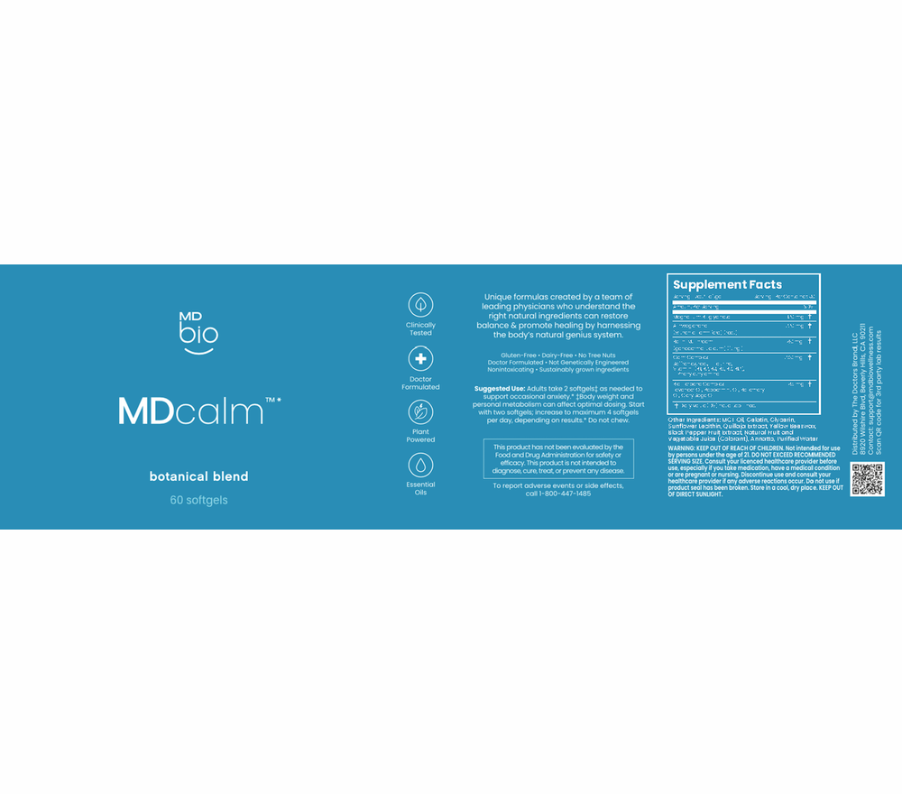 MDcalm Botanical Blend