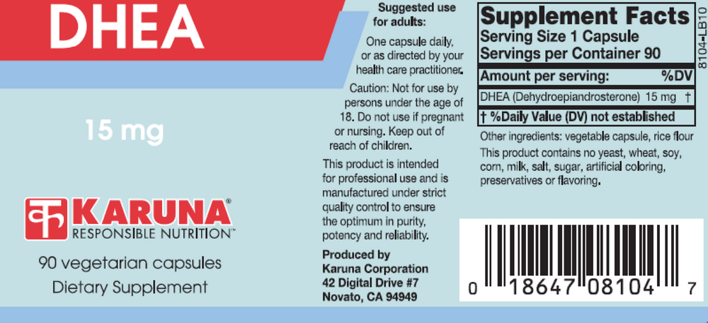 DHEA 15mg