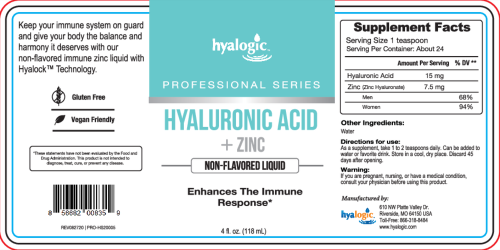 Hyaluronic Acid + Zinc