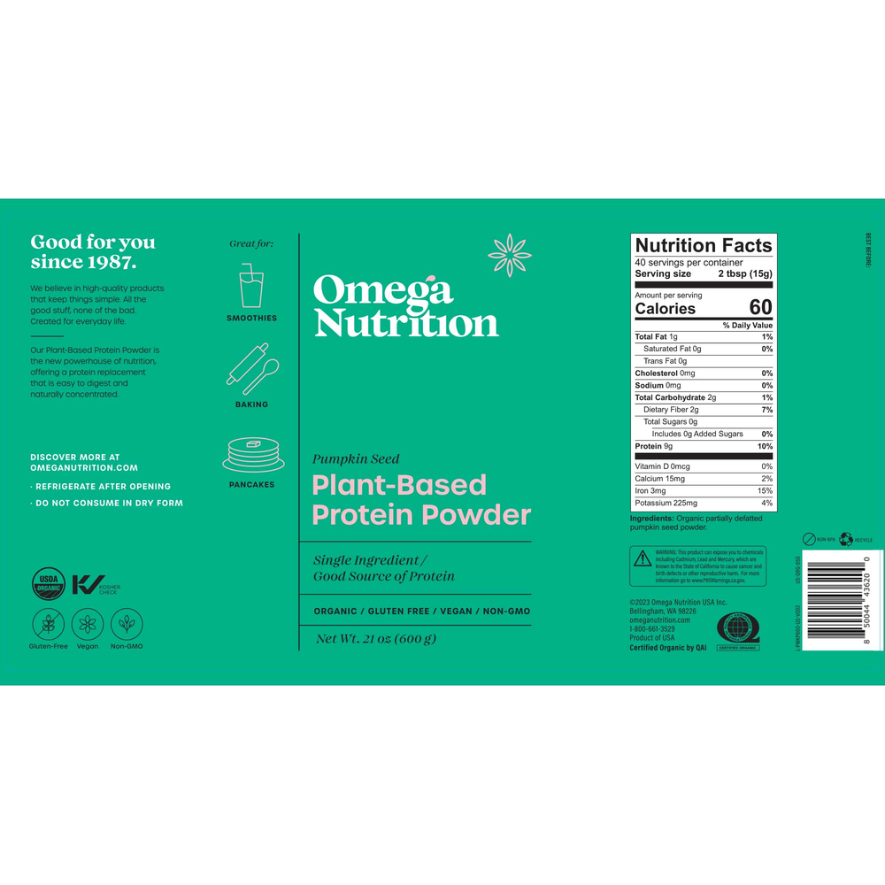 Plant-Based Protein Powder