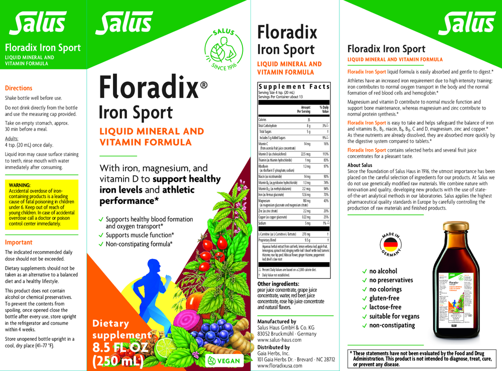Floradix Iron Sport liquid