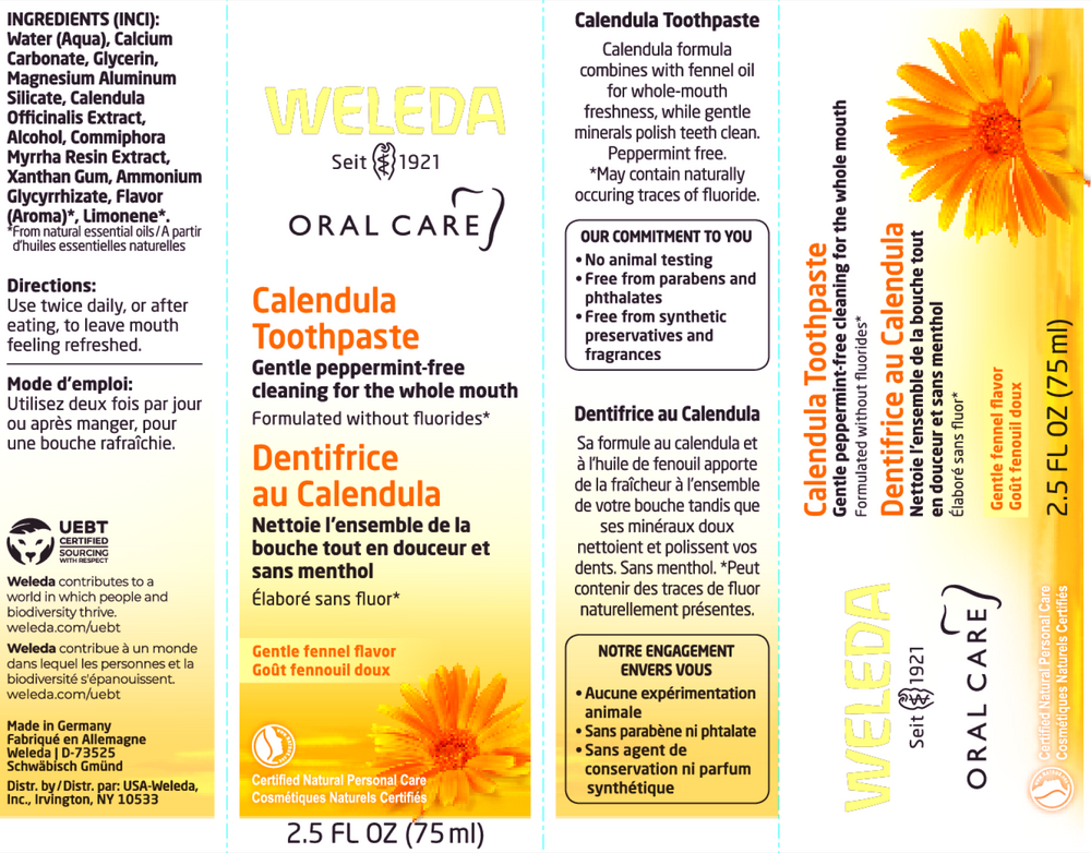 Calendula Toothpaste