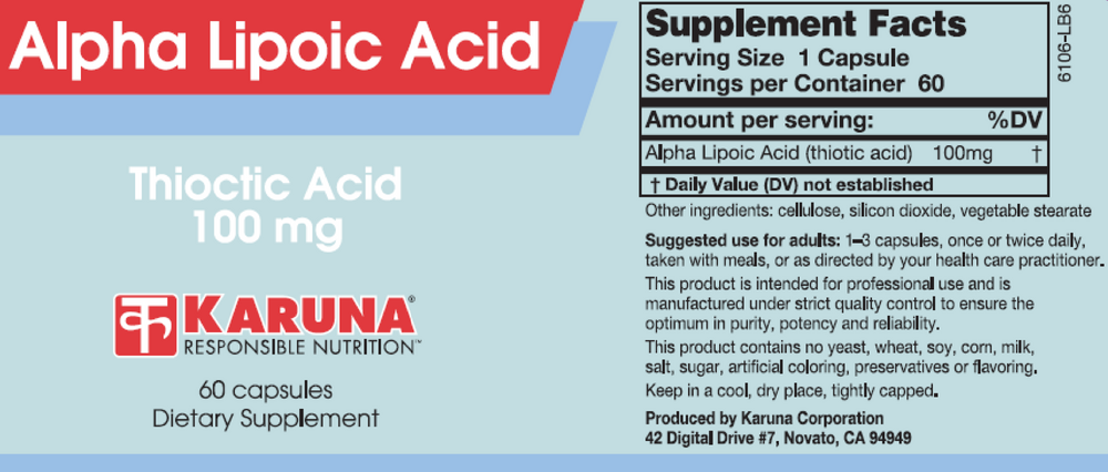 Alpha Lipoic Acid