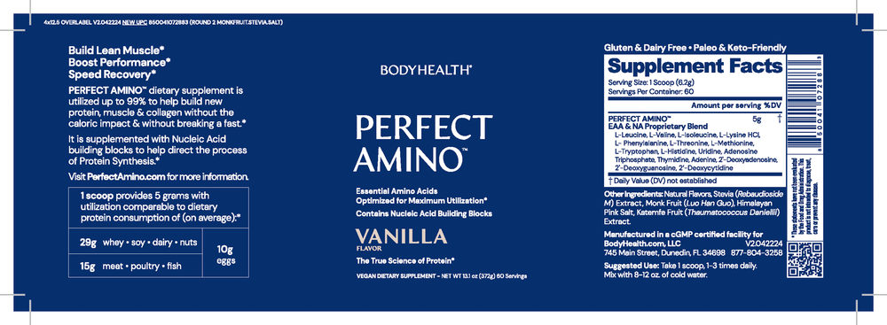 PerfectAmino Powder, Vanilla