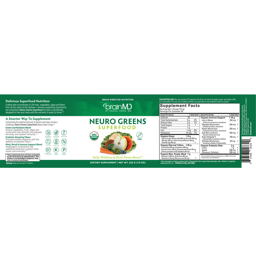 Neuro-Greens Superfood