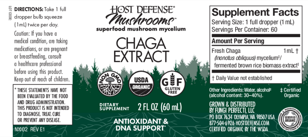 Chaga Extract (Inonotus obliquus)