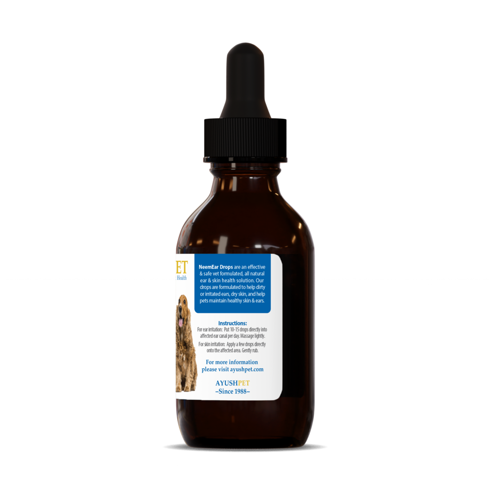 Pet Neem Ear & Skin Topical Drops