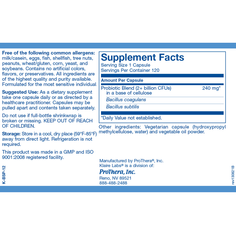 Ther-Biotic® Biospora™ (BioSpora™)