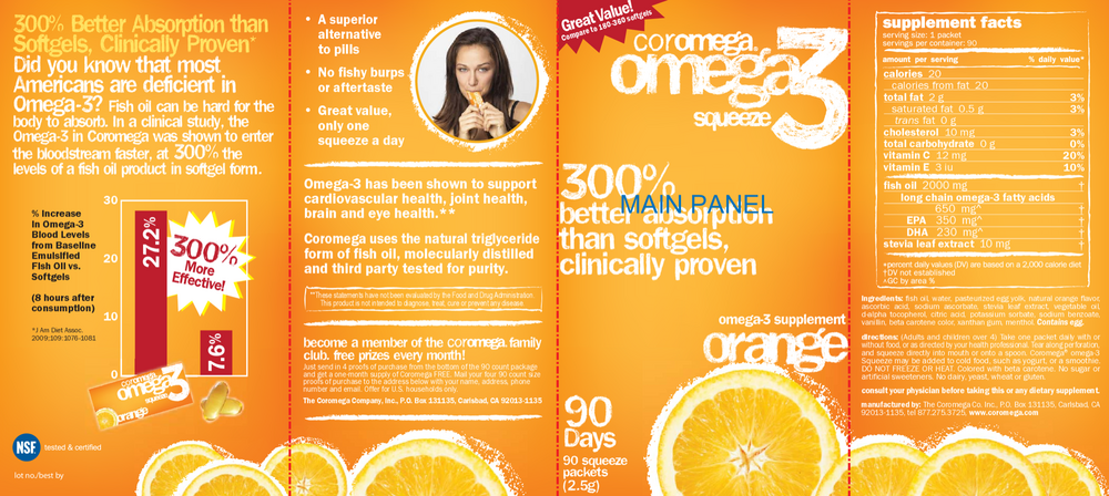 Omega-3 Squeeze Orange