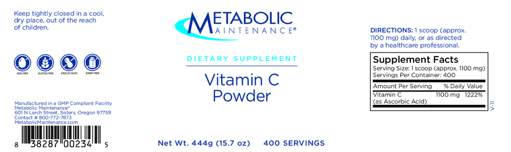 Vitamin C Powder (Ascorbic Acid)
