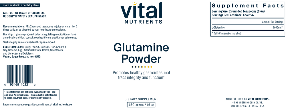 Glutamine Powder 9600mg