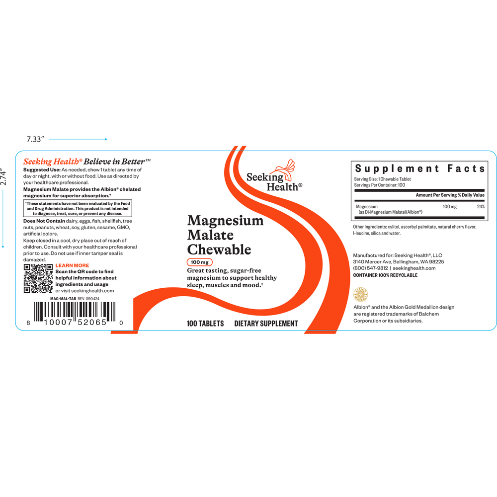 Magnesium Malate Chewable