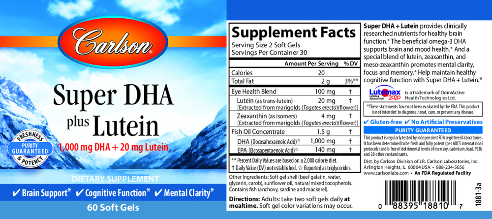 Super DHA & Lutein