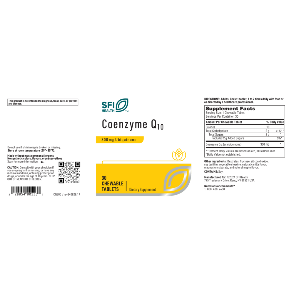 Coenzyme Q10 (300 mg)
