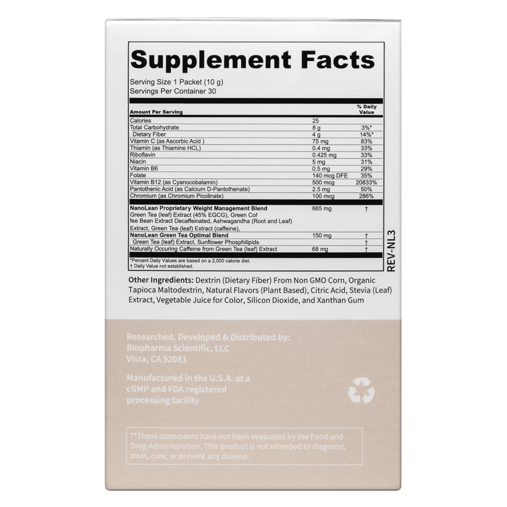 nanoLEAN®, Natural Berry