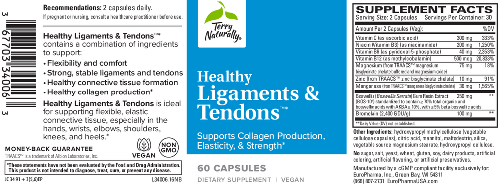 Healthy Ligaments & Tendons™