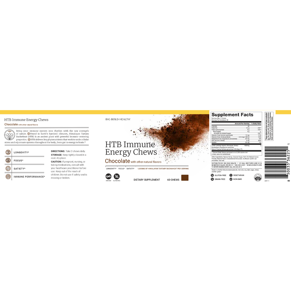 HTB Immune Energy Chews
