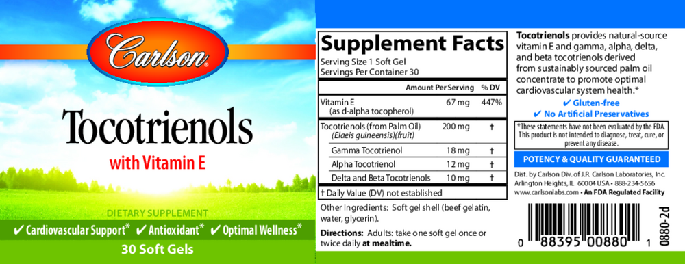 Tocotrienols