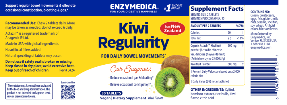 Kiwi Regularity Chewables