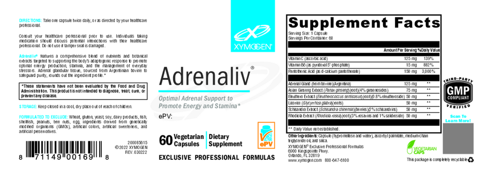 Adrenaliv Energy Support