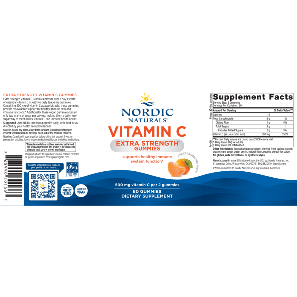Extra Strength Vitamin C Gummies