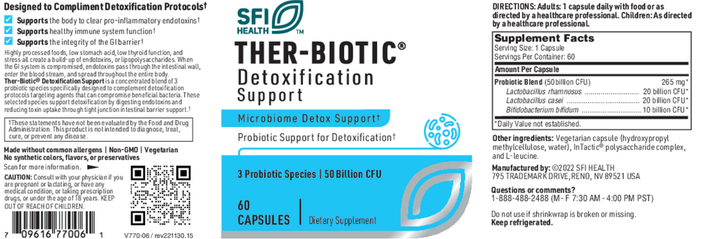 Ther-Biotic® Detoxification Support