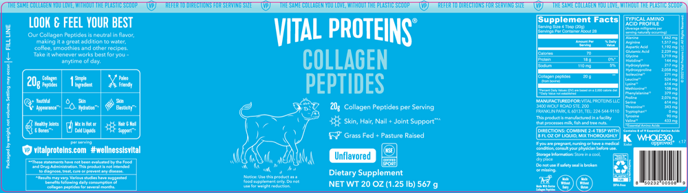 Collagen Peptides (Unflavored)