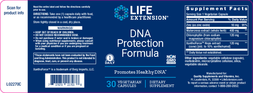 DNA Protection Formula